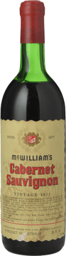 MCWILLIAM'S MOUNT PLEASANT Cabernet Sauvignon, Hunter Valley 1971 Bottle image number 0