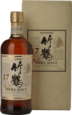 THE NIKKA WHISKY DISTILLING CO 17 Year Old Taketsuru Pure Malt 43% ABV Whisky, Japan NV 700ml