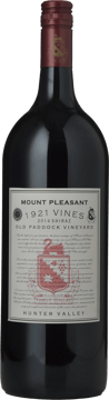 MOUNT PLEASANT 1921 Vines Old Paddock Vineyard Shiraz, Hunter Valley 2014 Magnum image number 0