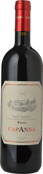 CAPANNA Sant Antimo Rosso Merlot Sangiovese 2021 Bottle image number 0