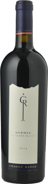 CRAGGY RANGE WINERY Sophia Merlot Cabernet Franc, Hawkes Bay 2013 Bottle image number 0