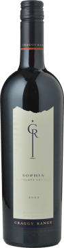 CRAGGY RANGE WINERY Sophia Merlot Cabernet Franc, Hawkes Bay 2022 Bottle image number 0