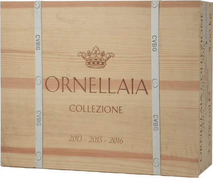 TENUTA DELL'ORNELLAIA Collection 3 pack (1 bottle of 2013, 2015 & 2016)  MV Case image number 0