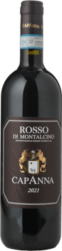 CAPANNA , Rosso di Montalcino DOC 2021 Bottle image number 0