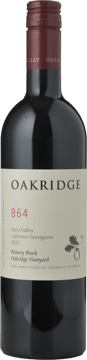 OAKRIDGE WINES 864 Winery Block Cabernet Sauvignon, Yarra Valley 2022 Bottle image number 0