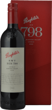 PENFOLDS Bin 798 RWT Gift Box Shiraz, Barossa Valley 2022 Bottle