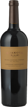 ANAKOTA Helena Montana Cabernet, Sonoma 2019 Bottle image number 0