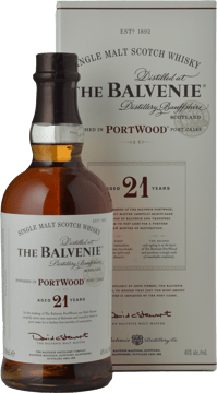 THE BALVENIE PortWood 21 Years 40% ABV , Scotland NV 700ml image number 0