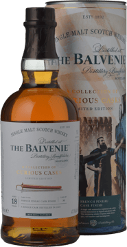 THE BALVENIE 18 Year Old French Pineau Cask 47.9% Single Malt Whisky NV 700ml image number 0