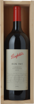 PENFOLDS Bin 707 (Gift Boxed) Cabernet Sauvignon, South Australia 2018 Magnum image number 0