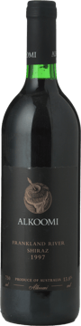 ALKOOMI VINEYARD Shiraz, Frankland River, Great Southern 1997 Bottle image number 0