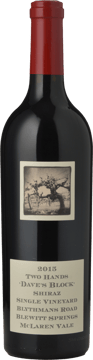 TWO HANDS Dave's Block Shiraz, McLaren Vale 2015 Bottle image number 0
