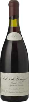 DOMAINE LEROY Clos de Vougeot Grand Cru 2001 Bottle image number 0