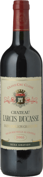 CHATEAU LARCIS-DUCASSE 1er Grand Cru classe (B), St-Emilion 2005 Bottle image number 0