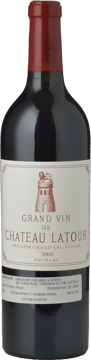 CHATEAU LATOUR 1er cru classe, Pauillac 2005 Bottle image number 0