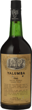 YALUMBA Special Reserve Tawny Port, Barossa Valley 1960 Bottle image number 0