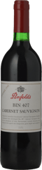 PENFOLDS Bin 407 Cabernet Sauvignon, South Australia 1998 Bottle image number 0