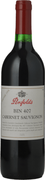 PENFOLDS Bin 407 Cabernet Sauvignon, South Australia 1998 Bottle image number 0