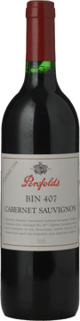 PENFOLDS Bin 407 Cabernet Sauvignon, South Australia 1998 Bottle image number 0