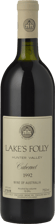 LAKE'S FOLLY Cabernets, Hunter Valley 1992 Bottle