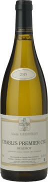 ALAIN GEOFFROY Beauroy 1er Cru, Chablis 2015 Bottle image number 0