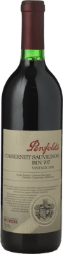 PENFOLDS Bin 707 Cabernet Sauvignon, South Australia 1993 Bottle image number 0