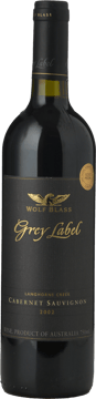 WOLF BLASS WINES Grey Label Cabernet Sauvignon, Langhorne Creek 2002 Bottle image number 0