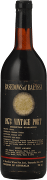 BASEDOW WINES Basedows of Barossa Vintage Port Shiraz, Barossa Valley 1973 738 ml bottle image number 0