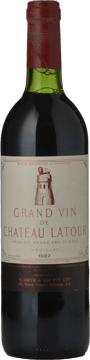 CHATEAU LATOUR 1er cru classe, Pauillac 1982 Bottle image number 0