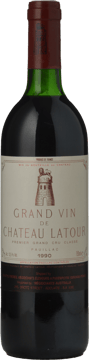 CHATEAU LATOUR 1er cru classe, Pauillac 1990 Bottle image number 0