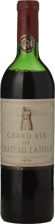 CHATEAU LATOUR 1er cru classe, Pauillac 1970 Bottle