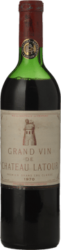 CHATEAU LATOUR 1er cru classe, Pauillac 1970 Bottle image number 0