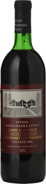 WYNNS COONAWARRA ESTATE John Riddoch Cabernet Sauvignon, Coonawarra 1986 Bottle image number 0