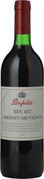 PENFOLDS Bin 407 Cabernet Sauvignon, South Australia 1998 Bottle image number 0