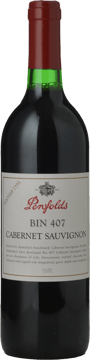 PENFOLDS Bin 407 Cabernet Sauvignon, South Australia 1998 Bottle image number 0