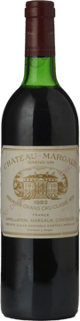 CHATEAU MARGAUX 1er cru classe, Margaux 1982 Bottle image number 0
