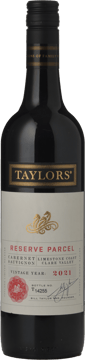 TAYLORS WINES Reserve Parcel Cabernet, Clare Valley 2021 Bottle image number 0