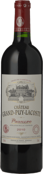 CHATEAU GRAND-PUY-LACOSTE 5me cru classe, Pauillac 2010 Bottle image number 0
