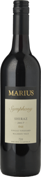 MARIUS WINES Symphony Single Vineyard Shiraz, McLaren Vale 2017 Bottle image number 0