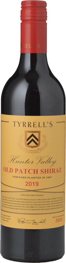 TYRRELL'S Single Vineyard Old Patch 1867 Shiraz, Hunter Valley - Main Image