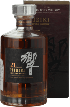 SUNTORY Hibiki 21 Year Old Japanese Whisky 43% ABV, Japan NV 700ml image number 0