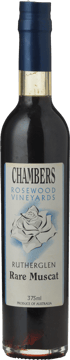 CHAMBERS ROSEWOOD WINERY Rare Muscat, Rutherglen NV Half Bottle image number 0