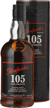 GLENFARCLAS 105 Cask Strength Highland Single Malt Whisky NV One Litre Bottle image number 0