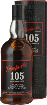 GLENFARCLAS 105 Cask Strength Highland Single Malt Whisky NV One Litre Bottle image number 0