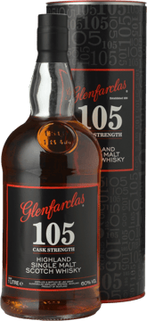 GLENFARCLAS 105 Cask Strength Highland Single Malt Whisky NV One Litre Bottle image number 0