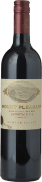 MOUNT PLEASANT Mountain D Medium Bodied Dry Red Shiraz, Hunter Valley 2017 Bottle image number 0