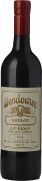 WENDOUREE Shiraz, Clare Valley 2011 Bottle image number 0