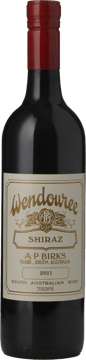 WENDOUREE Shiraz, Clare Valley 2011 Bottle image number 0