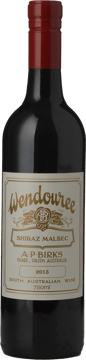 WENDOUREE Shiraz Malbec, Clare Valley 2013 Bottle image number 0