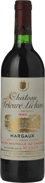 CHATEAU PRIEURE-LICHINE 4me cru classe, Margaux 1983 Bottle image number 0